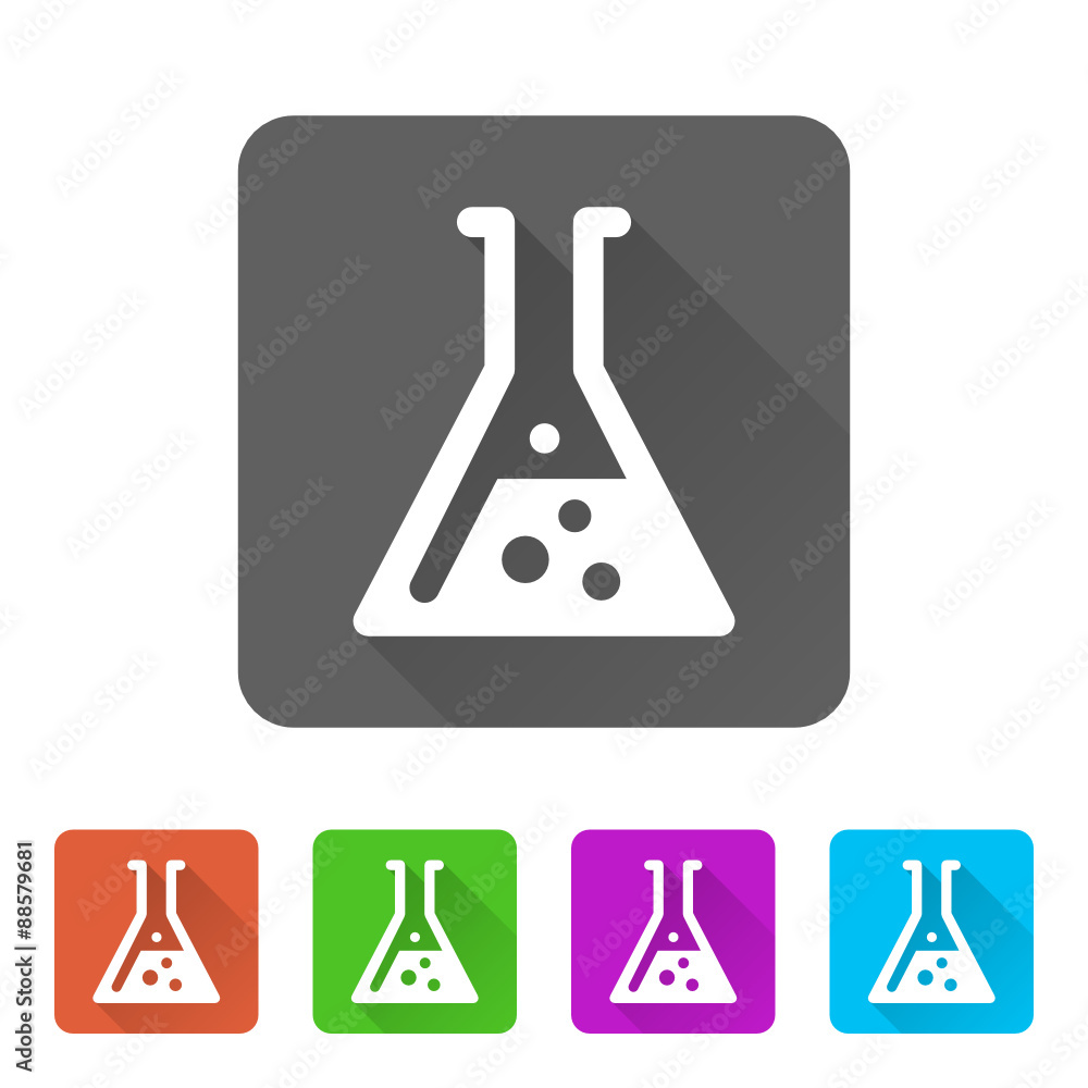 App Icon Long Shadow - 5 Colors App Icon Long Shadow - 5 Colors