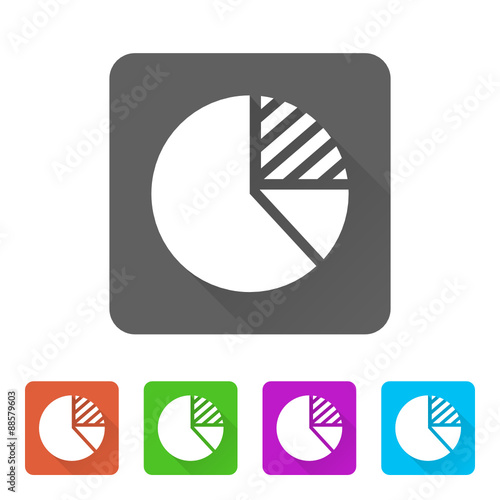 App Icon Long Shadow - 5 Colors