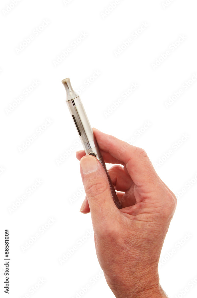 E cig in hand E cig in hand