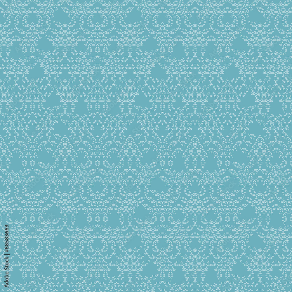 Fototapeta premium Background with Seamless Pattern. Vector illustration