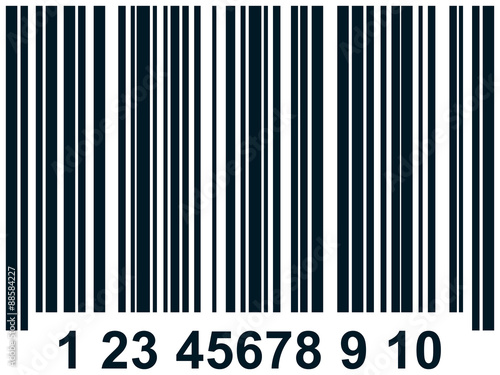 Vector barcode illustration