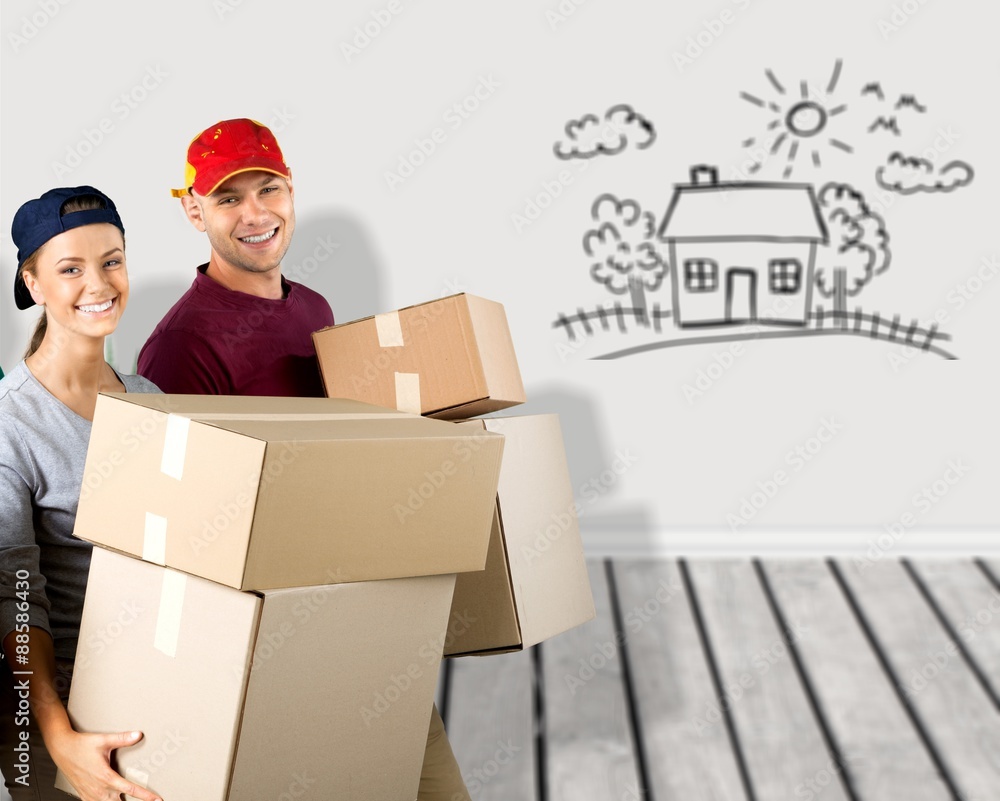 Moving House, Home Interior, Residential Structure. Moving House, Home Interior, Residential Structure.