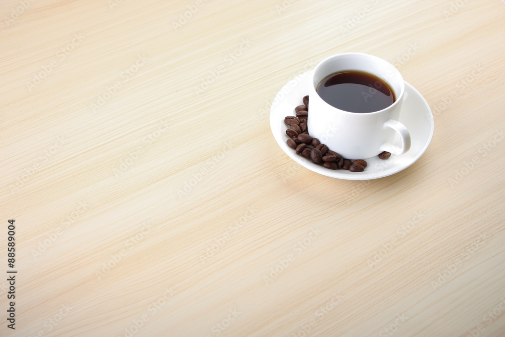 Obraz premium Coffee and coffee bean