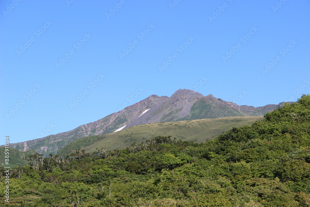 夏の鳥海山
