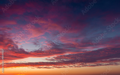  Beautiful sunset clouds © tan4ikk