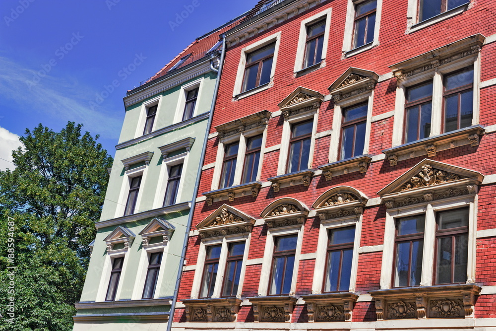 Obraz premium Sanierter Altbau