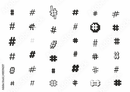 hashtag