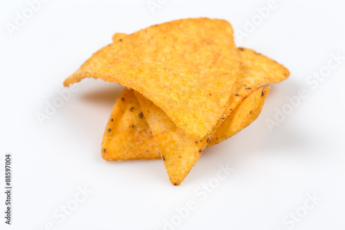 Corn nachos chips