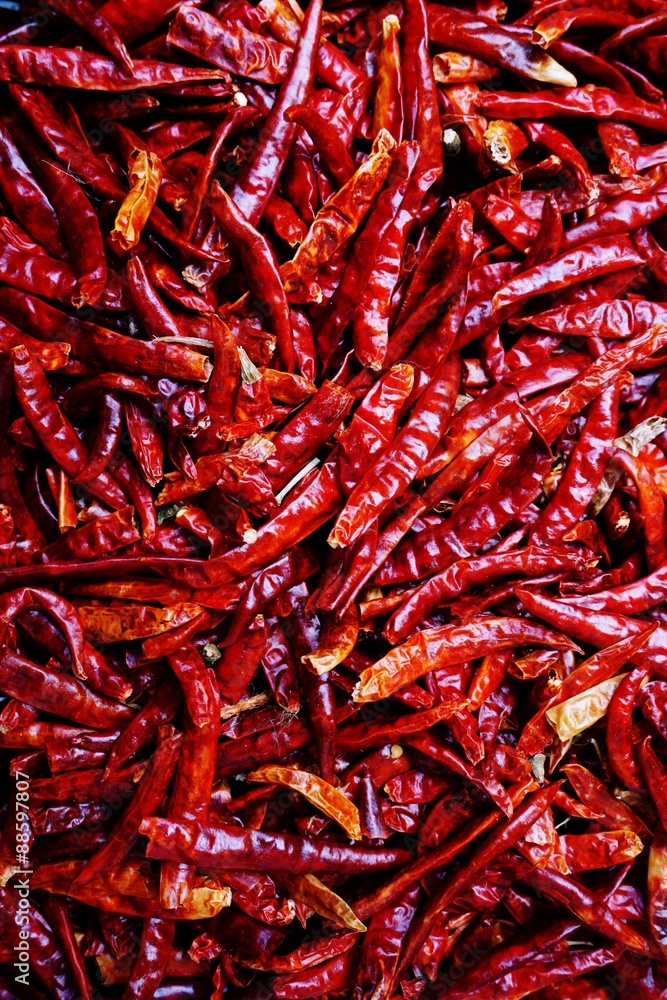 Fototapeta premium dried chilli