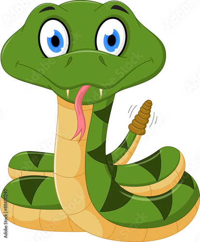 Rattlesnake cartoon