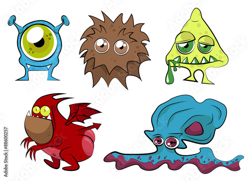 Monsters/ Funny little monsters