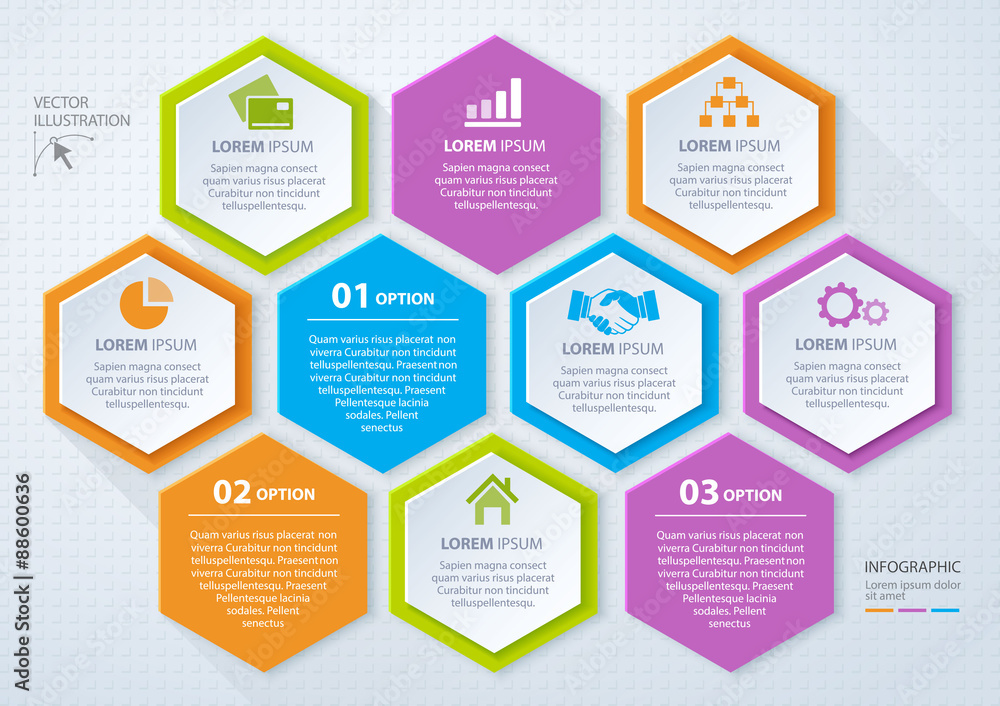 Vector rhombus template for infographic. Business concept. Vector rhombus template for infographic. Business concept.