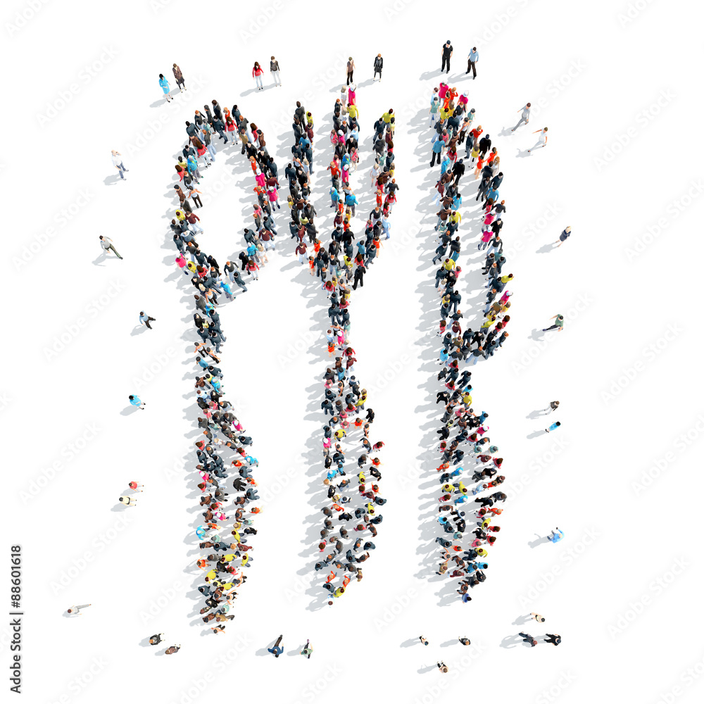 group people shape table set cartoon group people shape table set cartoon
