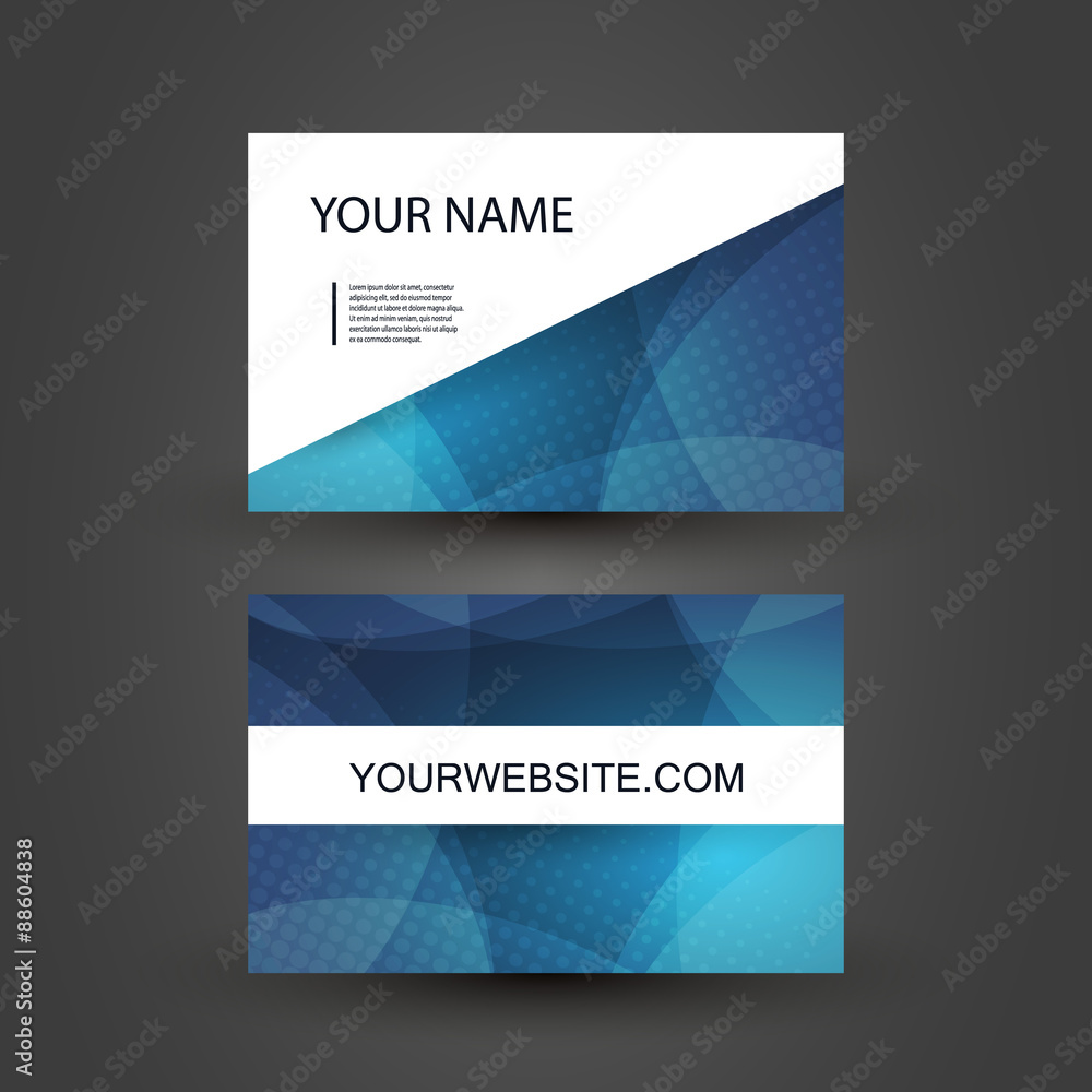 Fototapeta premium Business Card Design