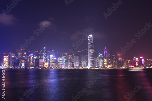 Victoria Harbor at Hong Kong