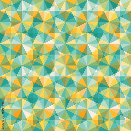 abstract geometric mosiac pattern