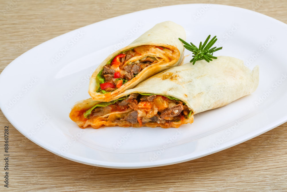 Wrap tortilla