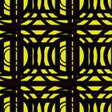 Black and yellow seamless background.