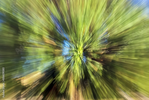 zooming effect
