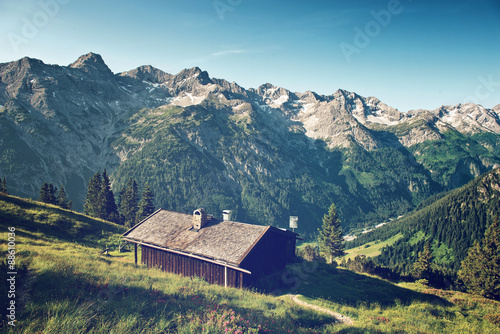 Alpine moutains in Tyrol Austria © XtravaganT