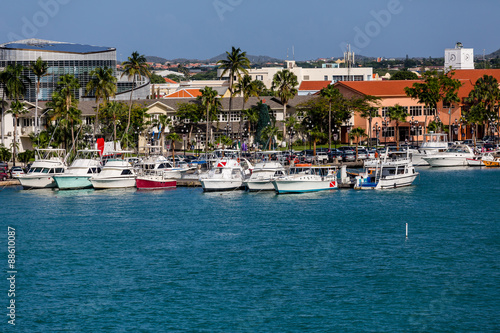 Many Yachts Docked at St Thomas