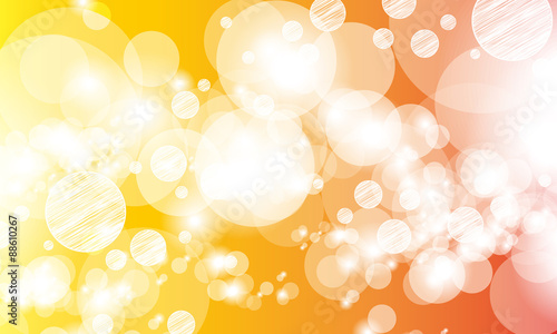 Abstract Background with Bubbles