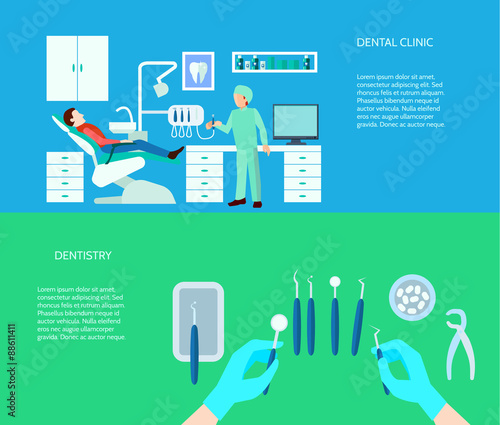Dental Clinic Banner Set