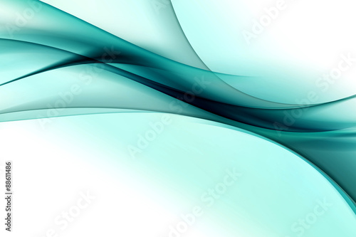 abstract blue art wave background