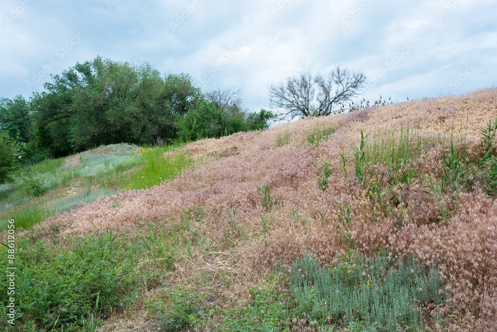 Colored slope. Colored slope.