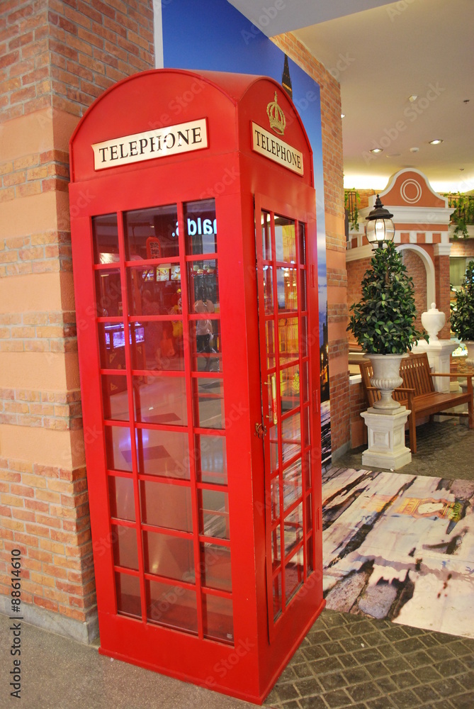 Obraz premium Telephone booth