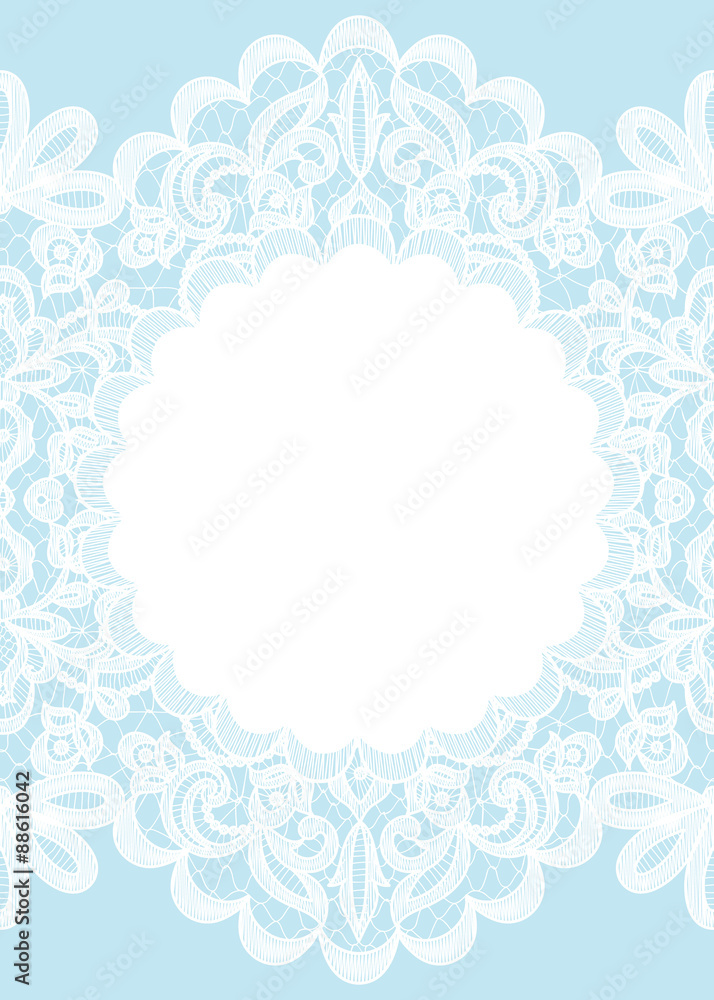 Fototapeta premium lace frame