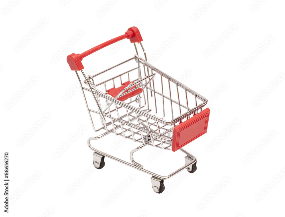 Shopping Cart Isolated on white Shopping Cart Isolated on white