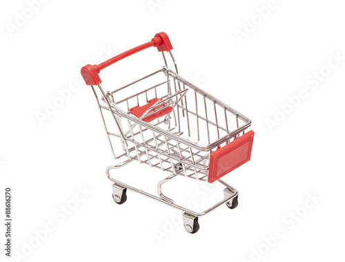 Shopping Cart Isolated on white