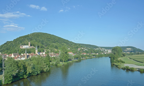 Urlaubsort Gemünden am Main im Spessart,Main-Spessart,Unterfranken,Bayern,Deutschland