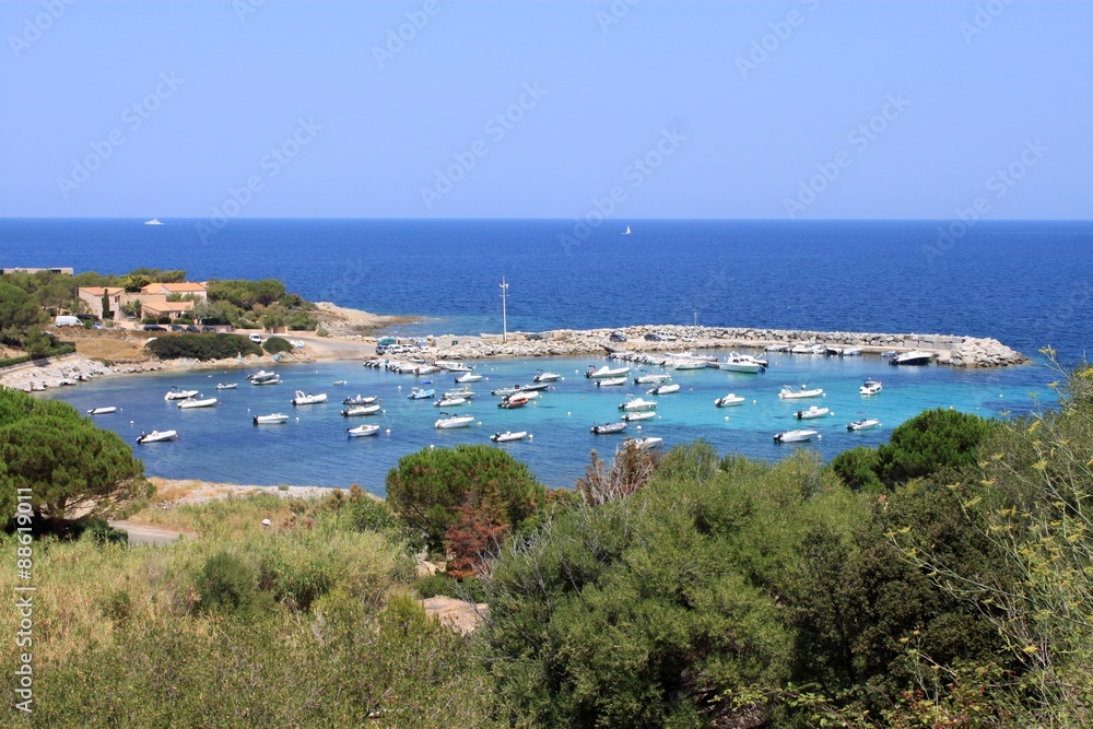 San Damiano, hameau côtier d'Algajola ( Hte-Corse )