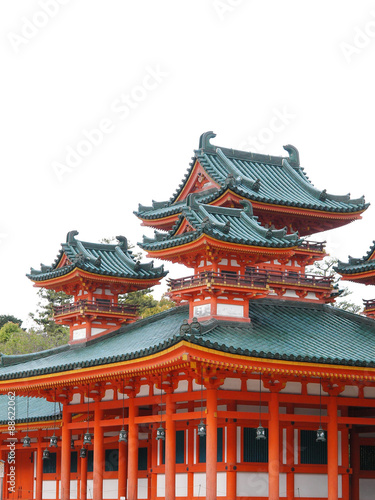 Temple building of "Heian Jingu", Kyoto