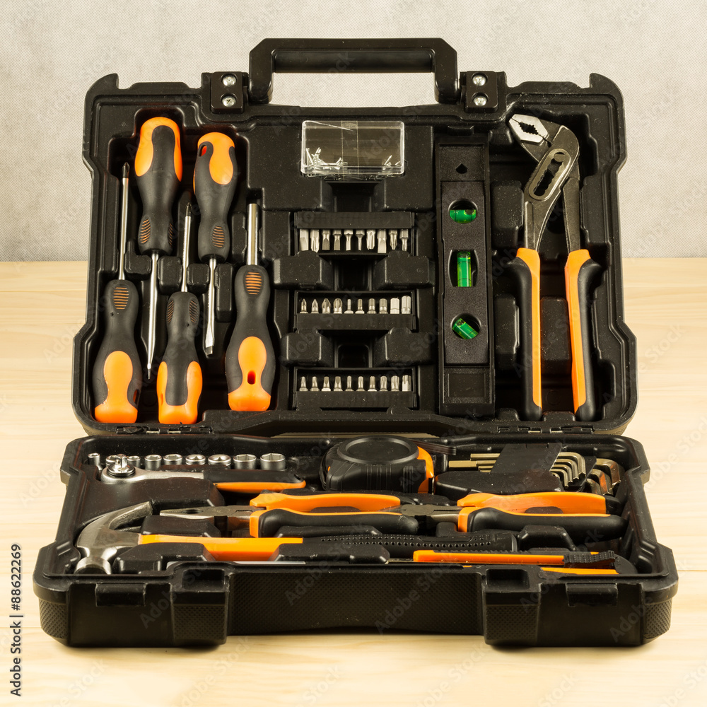 Black toolbox Black toolbox