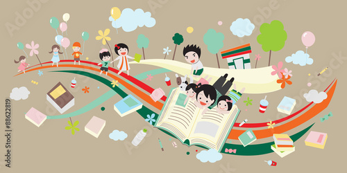 We are going to read lots of interesting book