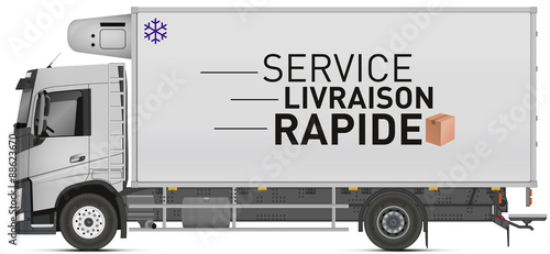 Camion livraison frigorifique V2