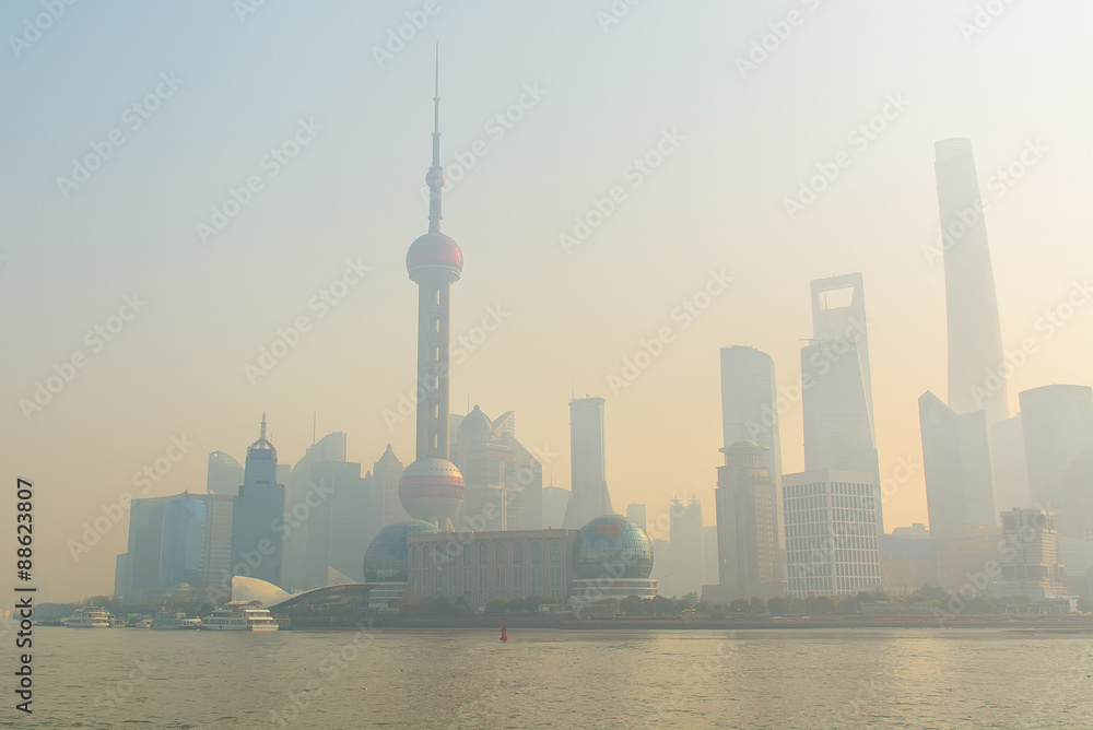 Obraz premium Shanghai riverfront