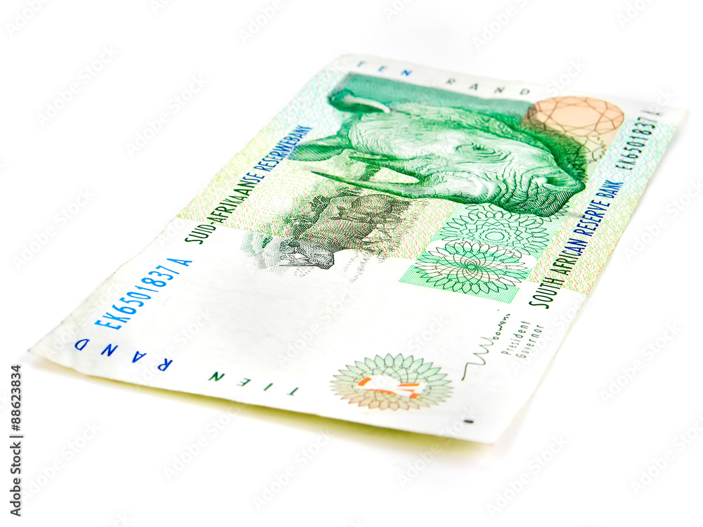 Südafrikanischer Rand, Geldschein 10 Rand Südafrikanischer Rand, Geldschein 10 Rand