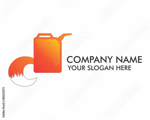 jerrycan fox tail gasoline
