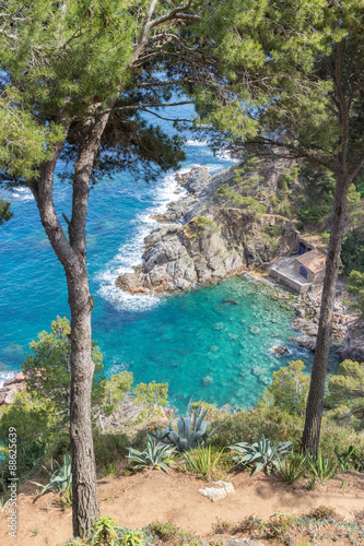 Costa Brava Bay below