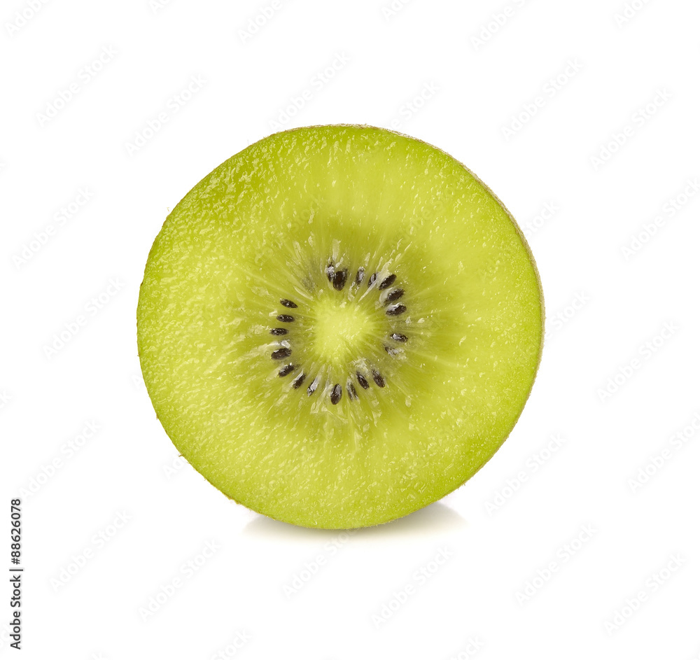 Kiwi fruit isolated on white background Kiwi fruit isolated on white background