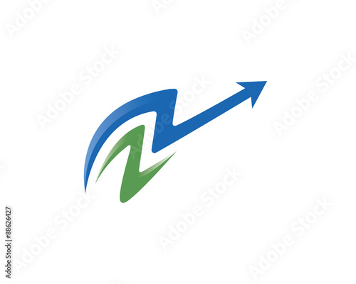 Abstract Business And Statistic Logo