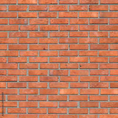 Brick wall texture vector