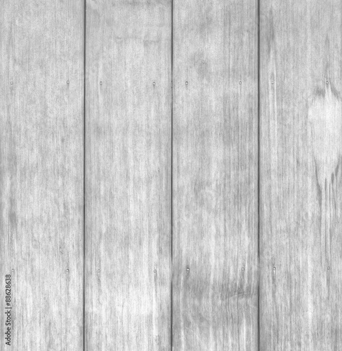 Old white wood fence texture and seamless background