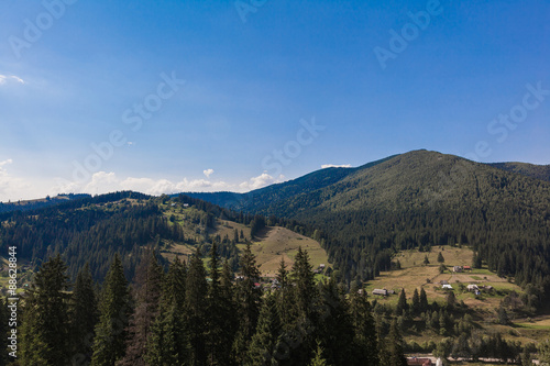 Rural mountain landscape