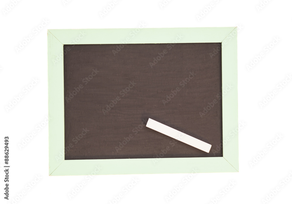school wooden blank blackboard and white chalk school wooden blank blackboard and white chalk