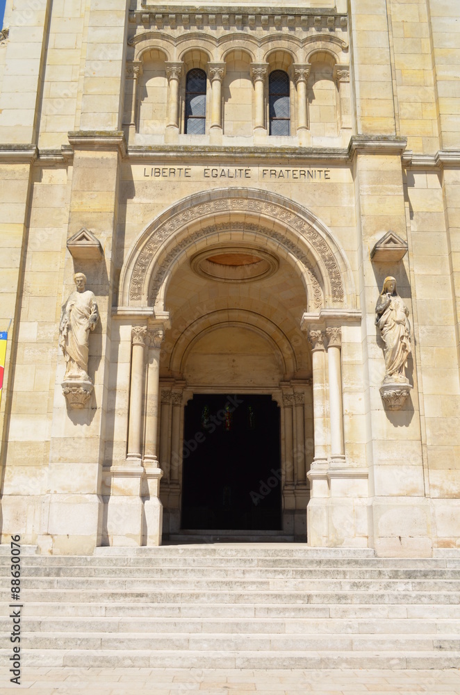 Basilique Saint-Denys à Argenteuil (Val d'Oise - France) 